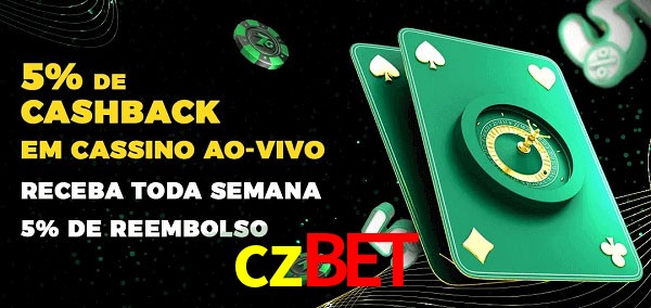 Promoções do cassino ao Vivo czbet